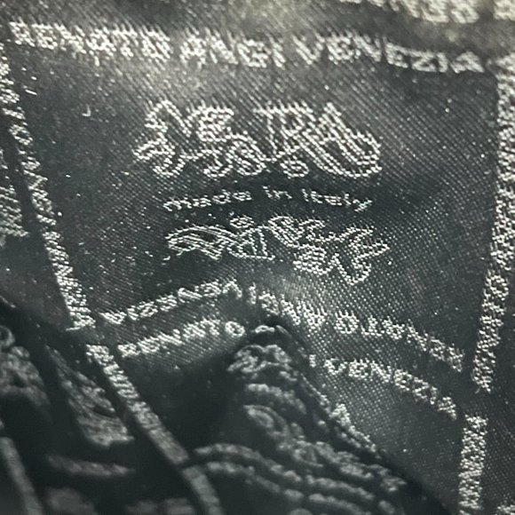 Renato Angi Venezia leather bow handbag. Made in Italy. - Picture 10 of 10